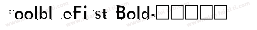 CoolblueFirst Bold字体转换